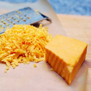 Natural cheddar cheese
